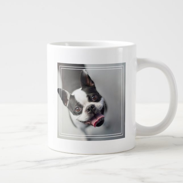 Caneca De Café Grande Imagens Getty | Buldogue francês (Direita)