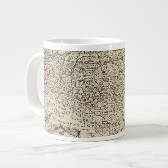 Caneca De Café Grande Império Russo 2 (Frente Esquerda)