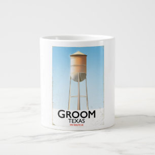 Caneca De Café Grande impressão Americana do Groom Texas Route 66