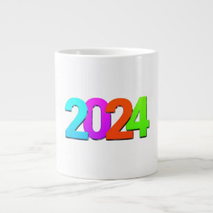 Caneca De Café Grande impressão de 2024