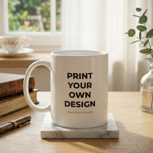 Caneca De Café Grande Impressão Personalizada   Imprimindo o Meu Sob Enc