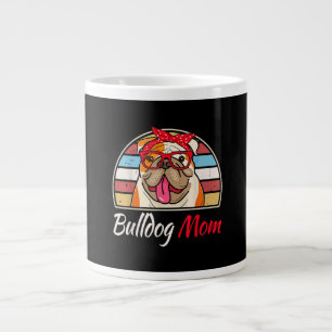 Caneca De Café Grande Inglês Bulldog Lover Oferece Bulldog Pai Mãe