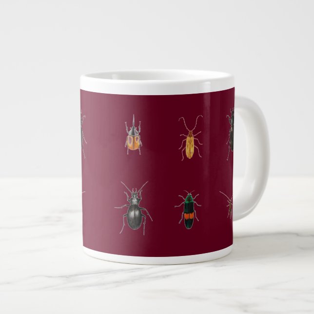 Caneca De Café Grande Insetos 2011 (Frente Esquerda)