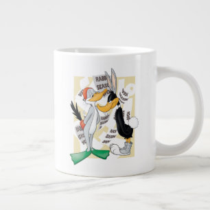 Caneca De Café Grande INSETOS BUNNY™ E DAFFY DUCK™ prontos para a te