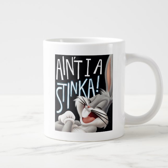 Caneca De Café Grande INSETOS BUNNY™ - Não sou uma Stinka! (Direita)