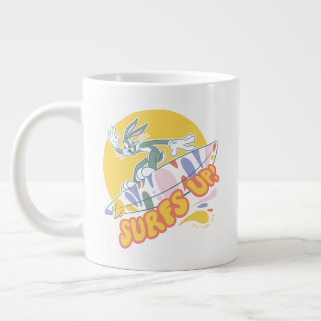 Caneca De Café Grande INSETOS BUNNY™ - Surfs Up! (Esquerda)