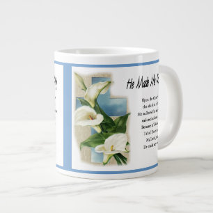 Caneca De Café Grande Inspiração Ele Me Fez Valer