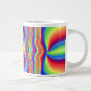 Caneca De Café Grande Interseção dimensional Arte digital