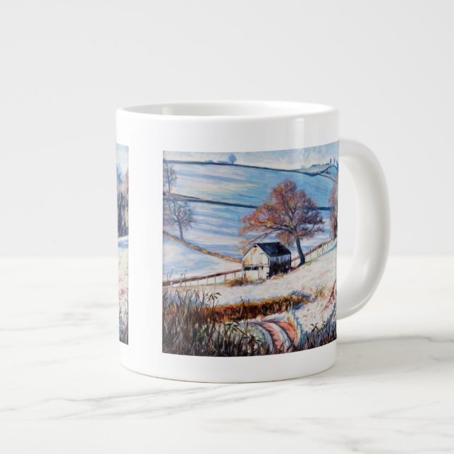 Caneca De Café Grande Inverno Frost 2009 (Frente Esquerda)