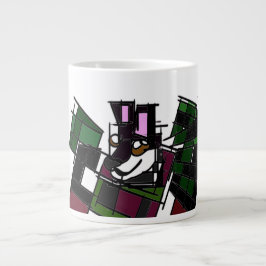 Caneca De Café Grande inverno rouco