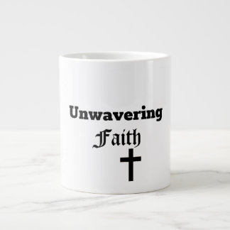 Caneca De Café Grande Inwavering Faith Jumbo Mug