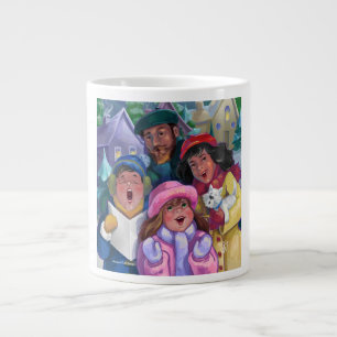 Caneca De Café Grande Ir a um Caroling