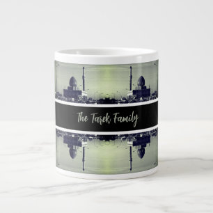 Caneca De Café Grande Iraque Antigo Bagdá Mesquita Buniya 1970