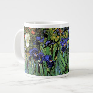 Caneca De Café Grande Írises (F608) Van Gogh Fine Art