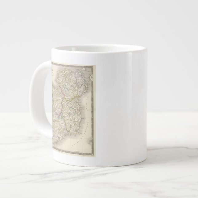 Caneca De Café Grande Irlanda 4 (Frente Esquerda)