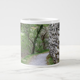 Caneca De Café Grande Irlanda, Muro de Pedra, County Cork, Fotografia