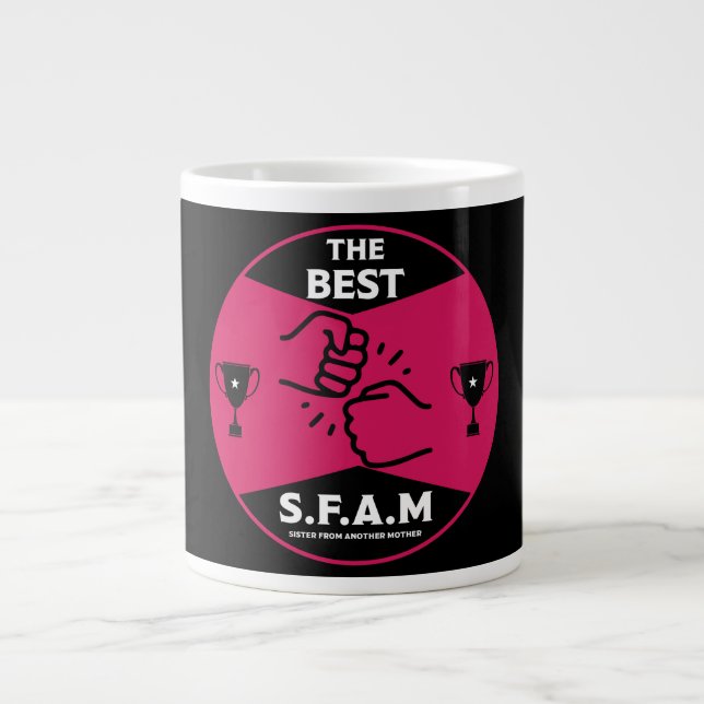 Caneca De Café Grande Irmã De Outro Senhor (Frente)