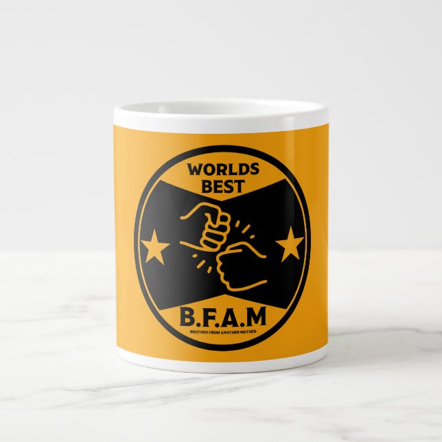 Caneca De Café Grande Irmão De Outra Mãe (Frente)