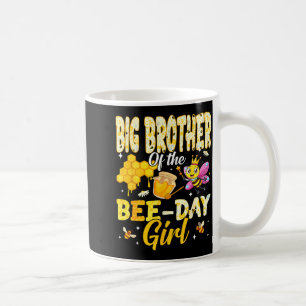Caneca De Café Grande Irmão Do Dia Da Abelha Menina Aniversário F
