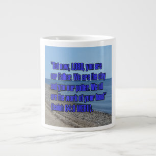 Caneca De Café Grande Isaiah 64:8 WEBU Mug