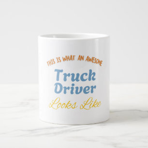 Caneca De Café Grande Isto é Como é um Caminhoneiro Incrível