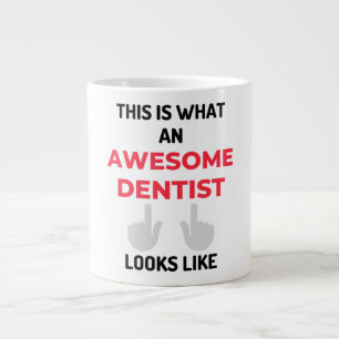 Caneca De Café Grande Isto É O Que Parece Um Fantástico Dentista 2
