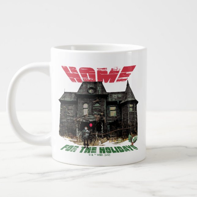 Caneca De Café Grande IT | Pennywise - Home for the Holidays (Esquerda)