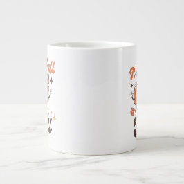 Caneca De Café Grande It’s Fall Y’all – Cute Kawaii Pumpkin Spice Latte