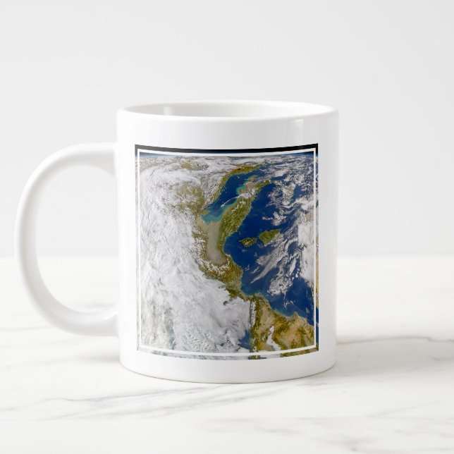 Caneca De Café Grande Itália E O Mar Adriático. (Esquerda)