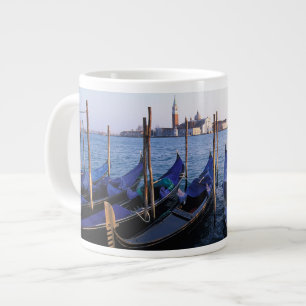 Caneca De Café Grande Itália, Veneto, Veneza, Fileira de Gôndolas e San