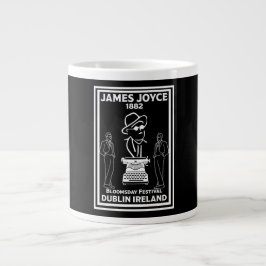 Caneca De Café Grande James Joyce Dublin Irlanda