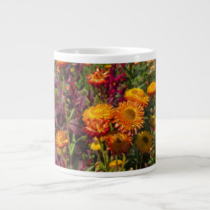 Caneca De Café Grande Jardim da Flor