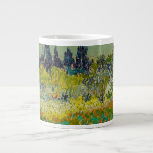 Caneca De Café Grande Jardim de Vincent Van Gogh em Arles