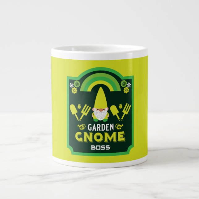 Caneca De Café Grande Jardim do Jardim Diretor (Frente)