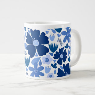 Caneca De Café Grande Jardim Nórdico