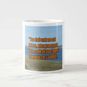 Caneca De Café Grande Jeremiah 29:13 WEBU Mug