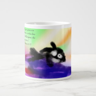 Caneca De Café Grande Jesus aqui é novo