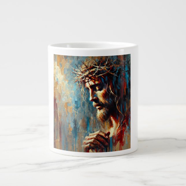 Caneca De Café Grande Jesus Chris (Frente)