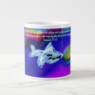 Caneca De Café Grande jesus espírito santo