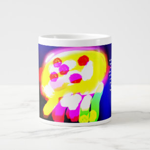 Caneca De Café Grande Jesus grato