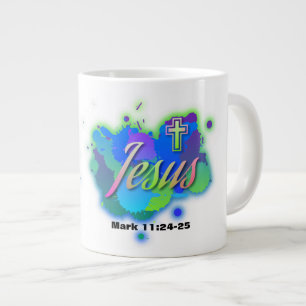 Caneca De Café Grande Jesus - Jumbo Mug