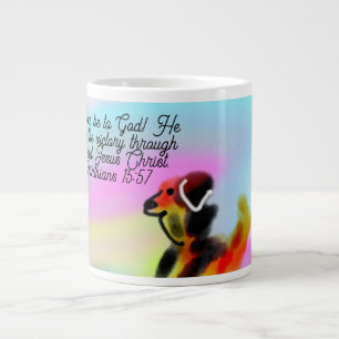 Caneca De Café Grande jesus nos ama