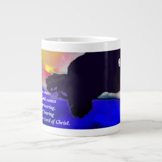 Caneca De Café Grande jesus ouvi