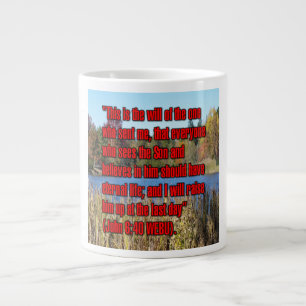 Caneca De Café Grande João 6:40 WEBU Mug