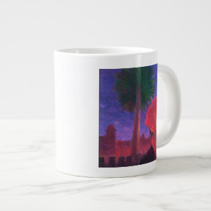 Caneca De Café Grande Jodhpur, 2012, ao crepúsculo turco vermelho