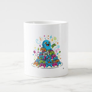 Caneca De Café Grande Jogos Divertidos Nunca Acabam