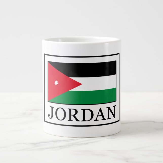 Caneca De Café Grande Jordânia (Frente)