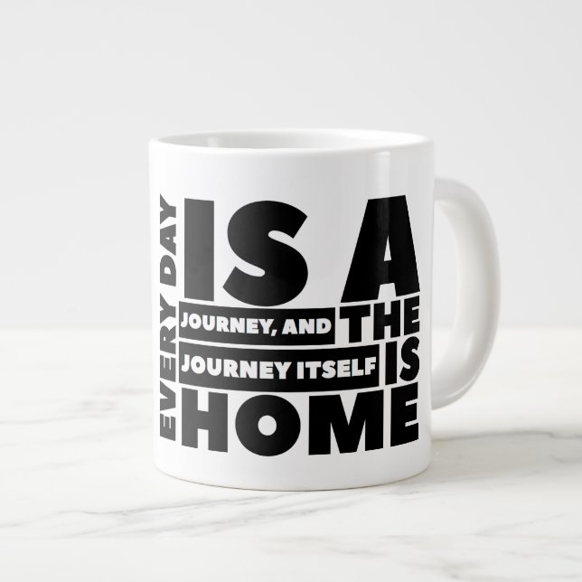 Caneca De Café Grande Journey Jumbo Mug (Frente Esquerda)