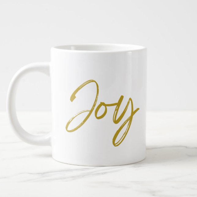 Caneca De Café Grande Joy 20 oz Jumbo Mug (Esquerda)