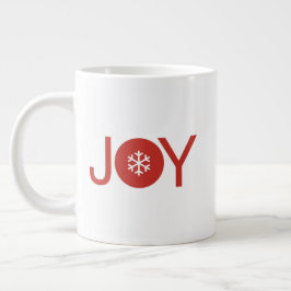 Caneca De Café Grande Joy Christmas Giant Coffee Mug